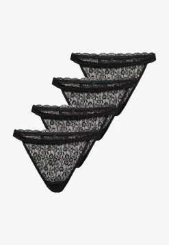 ONLY 4 ER PACK STRING ONLCAR - String - Schwarz -Mode Verkauf 388811789c104cbf970dab9f5529e316 1