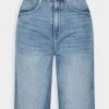 ONLY ONLHOPE WIDE - Jeans Shorts - Medium Blue Denim