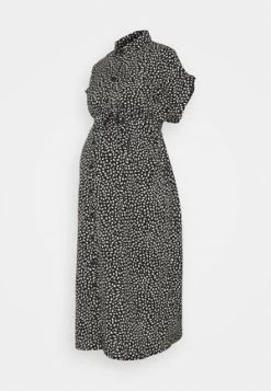 ONLY MATERNITY OLMCORY V NECK - Blusenkleid - Black -Mode Verkauf 3b3deaaa87e44415bd5ab5eb4d2030b8