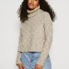 ONLY ONLRUBI ROLLNECK - Strickpullover - Pumice Stone -Mode Verkauf 3bf8c16a02b24f1c8faaacd8ace31ec3