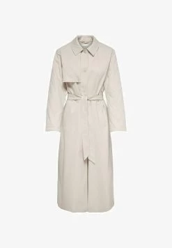 ONLY EINFARBIGES - Trenchcoat - Pumice Stone