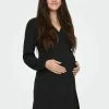 ONLY MATERNITY MATERNITY WICKEL - Freizeitkleid - Black -Mode Verkauf 3f33c97da0b042499fd7ccc4a3a52f69