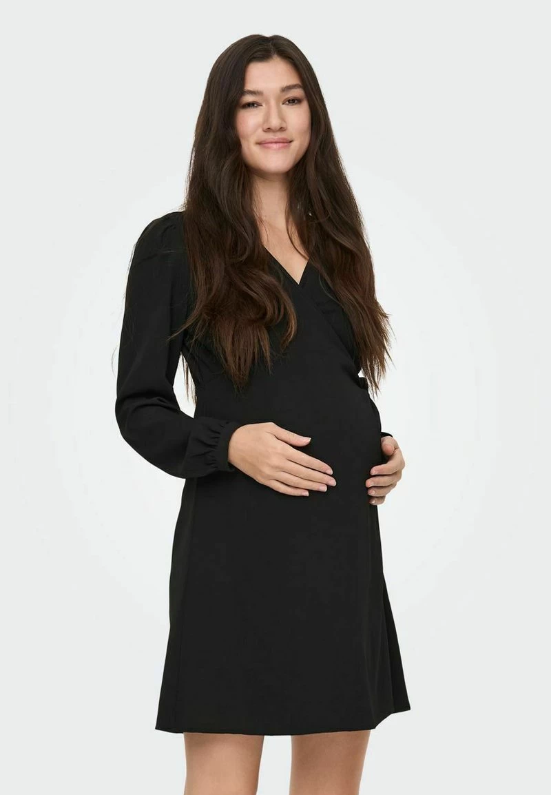 ONLY MATERNITY MATERNITY WICKEL - Freizeitkleid - Black 3 ONLY MATERNITY MATERNITY WICKEL - Freizeitkleid - Black