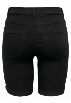ONLY BERMUDA RAIN - Jeans Shorts - Schwarz -Mode Verkauf 3fa5a78b6d464b55a9f708bc21206df8