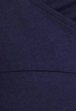 ONLY MATERNITY OLMMAY WRAP DRESS - Jerseykleid - Evening Blue -Mode Verkauf 4062da87937a4d14824974b5fbcb1784