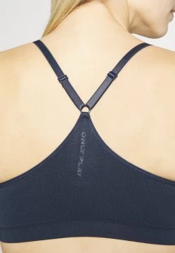 Only Play ONPLEA SEAM BRA - Sport-BH Mit Mittlerer Stützkraft - Blue Nights -Mode Verkauf 4138f6e263a14272bf53fd117603ae3d