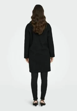 ONLY LANGE EINFARBIGE - Kurzmantel - Black -Mode Verkauf 45d9bbd35b5e432aa67013fa545565d9