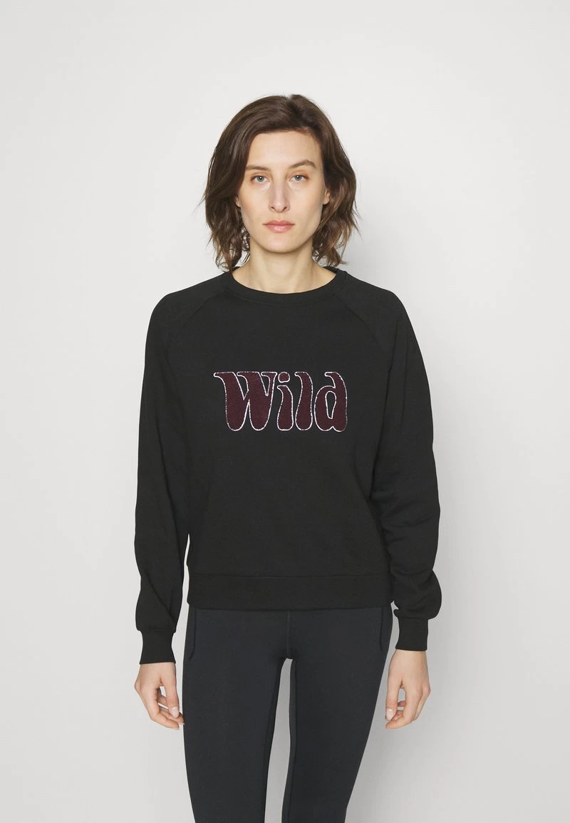 Only Play ONPNEDJA NEW O NECK - Sweatshirt - Black 3 Only Play ONPNEDJA NEW O NECK - Sweatshirt - Black