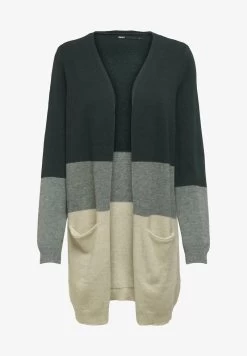 ONLY ONLQUEEN LONG - Strickjacke - June Bug/balsam Green Mel/oatmeal M -Mode Verkauf 47ecdcb6a0c64dc68c40ffb8ce6698d5