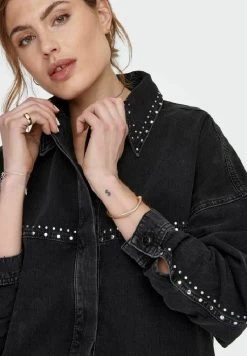 ONLY Hemdbluse - Black -Mode Verkauf 48024a679f904708b09725ac90a67d38