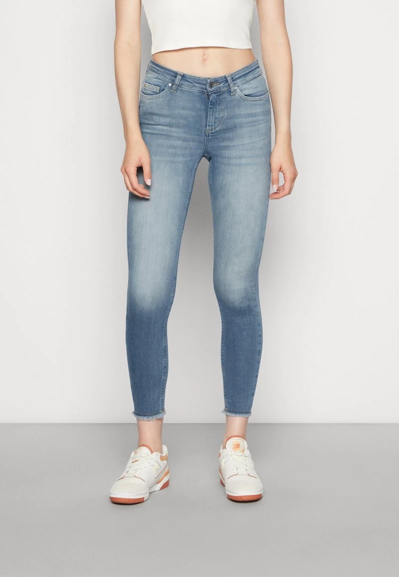 ONLY ONLBLUSH MID SKINNY ANKRAW - Jeans Skinny Fit - Special Blue Grey Denim 3 ONLY ONLBLUSH MID SKINNY ANKRAW - Jeans Skinny Fit - Special Blue Grey Denim