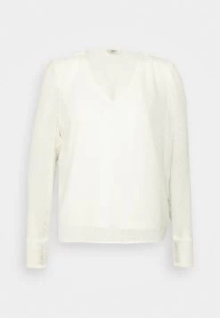 ONLY ONLLOTTE V NECK BLOUSE - Langarmshirt - Black -Mode Verkauf 490693293f5143b1b50470e20b4f941e