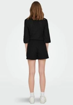 ONLY HIGH WAIST - Shorts - Black -Mode Verkauf 49372df1953a442bbf2a483425a2f64d