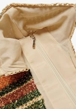 ONLY GESTREIFTE - Shopping Bag - Natural -Mode Verkauf 4988aedbccce40fbb81988e2b8295fa2