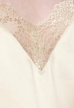 ONLY ONLVICTORIA MIX SINGLET - Top - Creme -Mode Verkauf 4ba8a37d78184cd5ba8a42267b7b4323