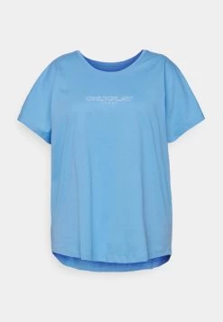 Only Play ONPFRANCIS LOOSE SS TEE CURVY - T-Shirt Print - Little Boy Blue