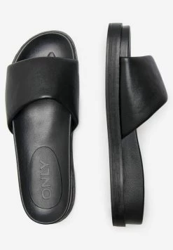 ONLY Shoes BASIC STRAND ONLMINN - Pantolette Flach - Schwarz -Mode Verkauf 4e7e92061321456ba8eaf6b27e5e5e8d