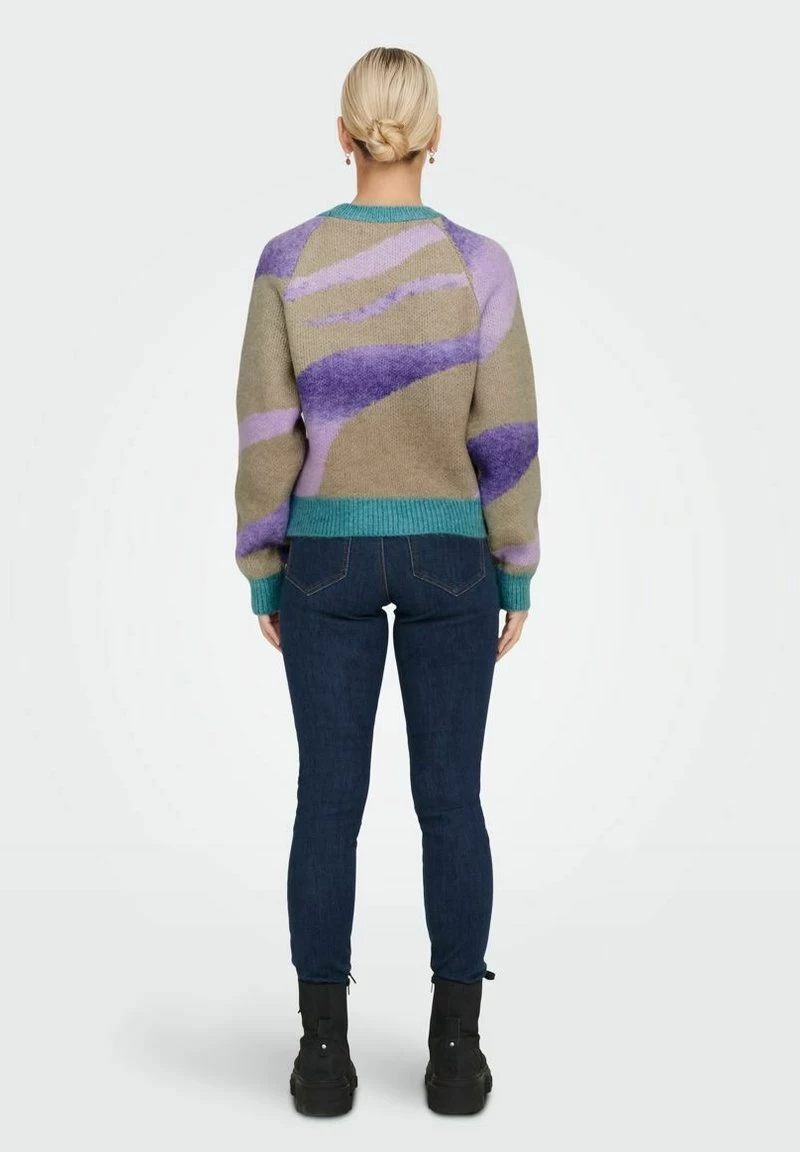 ONLY GEMUSTERTER - Strickpullover - Baltic 5 ONLY GEMUSTERTER - Strickpullover - Baltic – Bild 3