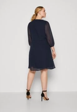 ONLY CARMAKOMA CARNEW BETTINA KNEE DRESS - Cocktailkleid/festliches Kleid - Night Sky -Mode Verkauf 508348dab7b9471896b0b6f7d2c6f8d4