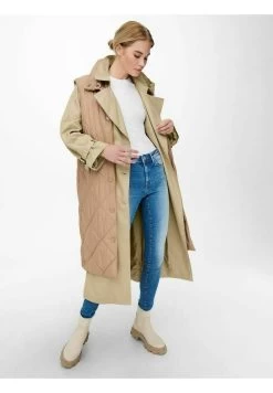 ONLY ONLCHLOE DOUBLE OTW NOOS - Trenchcoat - Tannin -Mode Verkauf 516316fce2bc4d16937057360c4c6d37