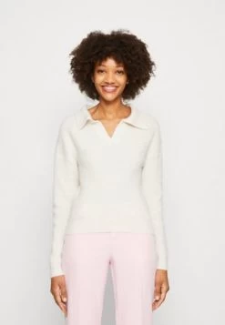 ONLY ONLSVALA COLLAR - Strickpullover - Cloud Dancer -Mode Verkauf 519d862c2b1f444d826bcb2c884e9da5