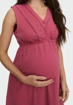 ONLY MATERNITY GEPUNKTET - Freizeitkleid - Rose Wine 11 ONLY MATERNITY GEPUNKTET - Freizeitkleid - Rose Wine -Mode Verkauf 53b038b939a14e7dad3a0c3ceeb54e43