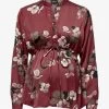 ONLY MATERNITY V-AUSSCHNITT - Bluse - Henna -Mode Verkauf 541b2395b4ac46deae1833f8177f5157