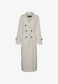 ONLY EINFARBIGES - Trenchcoat - Pumice Stone -Mode Verkauf 5423996586f34d3786dda60f78fcc8eb