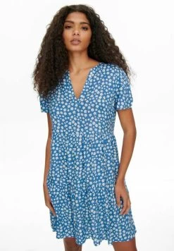 ONLY ZALLY LIFE S/S THEA NOOS PTM - Freizeitkleid - Campanula -Mode Verkauf 54e1d0a7e129452fbd885c531b497a57