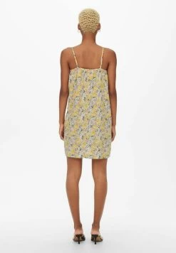 ONLY GESMOKTES - Freizeitkleid - Yellow -Mode Verkauf 55d8235aa7744ce0a8d91ff5eb04802e