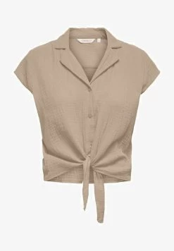 ONLY GEKNOTETE - Hemdbluse - Oxford Tan 10 ONLY GEKNOTETE - Hemdbluse - Oxford Tan -Mode Verkauf 56bfb371f6c841d1b91d0c8d0df8ce50