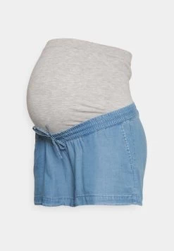 ONLY MATERNITY OLMPEMA LIFE - Shorts - Medium Blue Denim -Mode Verkauf 577d6cfccd4248f3a4c444e932112f7b 1