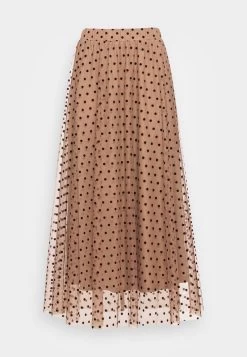 ONLY ONLPONERA TULLE DOT SKIRT - Maxirock - Leaveless Tree/dots Black -Mode Verkauf 57f6c70949594cc4beab0e08c103595e