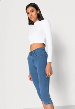 ONLY ONLRAIN REG SK KNICKERS - Jeans Shorts - Medium Blue Denim -Mode Verkauf 581c9d230d5443329bbde42ee19b82ea