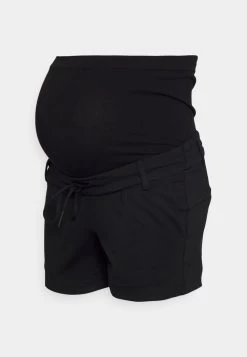 ONLY MATERNITY OLMPOPTRASH LIFE EASY - Shorts - Black
