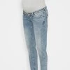 ONLY MATERNITY OLMENEDA MOM MATERNITY - Jeans Slim Fit - Light Blue Denim -Mode Verkauf 5971efb3916142688283a2c4096d581e