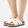 ONLY Shoes ONLMIRA KNOTTED SLIPPER - Pantolette Flach - White -Mode Verkauf 5cdfe40e4a404a3d8a20b158abb30aaf