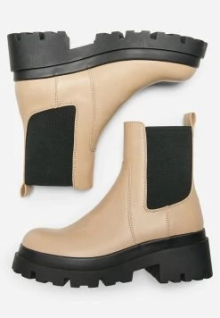 ONLY Shoes MIT PLATEAU ABSATZ CHUNKY ONLDO - Plateaustiefelette - Beige -Mode Verkauf 5d88f537ef44466ea96682778dac690a
