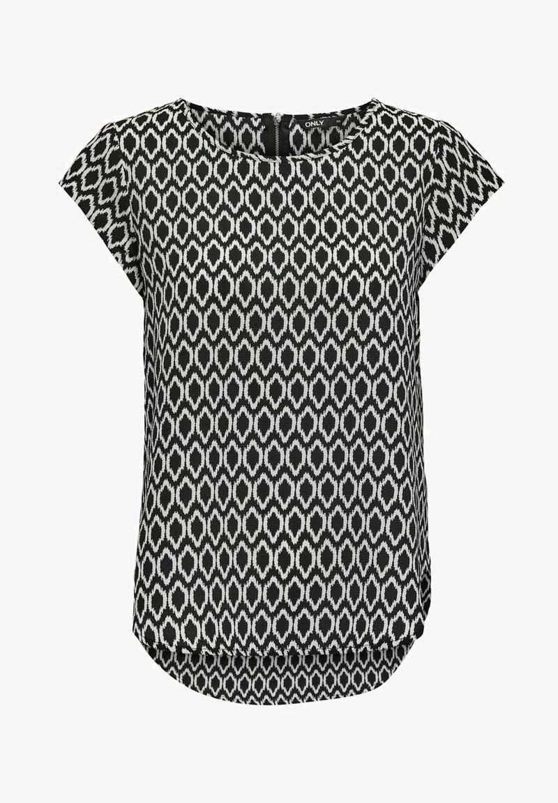 ONLY CARMAKOMA KURZARM DESIGN CURVY GROSSE GRÖSSEN ÜB - Bluse - Weiß/schwarz 7 ONLY CARMAKOMA KURZARM DESIGN CURVY GROSSE GRÖSSEN ÜB - Bluse - Weiß/schwarz – Bild 5