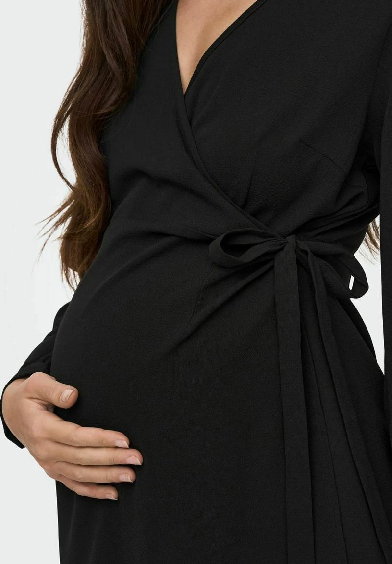 ONLY MATERNITY MATERNITY WICKEL - Freizeitkleid - Black 7 ONLY MATERNITY MATERNITY WICKEL - Freizeitkleid - Black – Bild 5