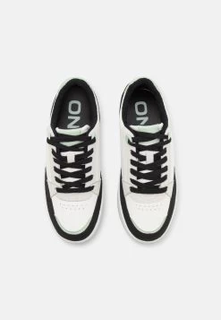 ONLY Shoes ONLSAPHIRE - Sneaker Low - White/black -Mode Verkauf 606e96c7b26144698cb31e4997a0a806