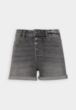 ONLY ONLHUSH BUTTON BOX - Jeans Shorts - Grey -Mode Verkauf 60dadd14afb247b2b7585a1fc2bce6b7