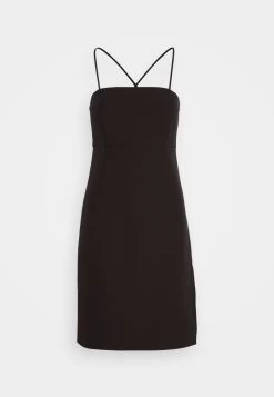 ONLY ONLABBA STRAP SLIM SLIT DRESS - Cocktailkleid/festliches Kleid - Black -Mode Verkauf 6155e531c0c4412887bfe06d01e3d88e