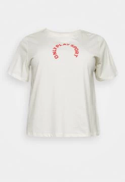 Only Play ONPREETA - T-Shirt Print - Whisper White