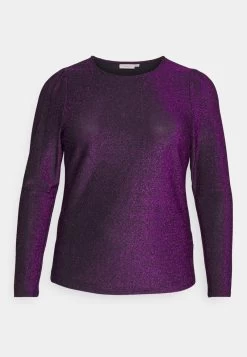 ONLY CARMAKOMA CARMELANIA GLITTER - Bluse - Acai -Mode Verkauf 689268e2fbe94e98a974af433e5d5ffe