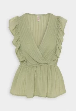 ONLY ONLLONDON RUFFLE - Top - Reseda -Mode Verkauf 698c5ea347c043f7a4219c0c83801799