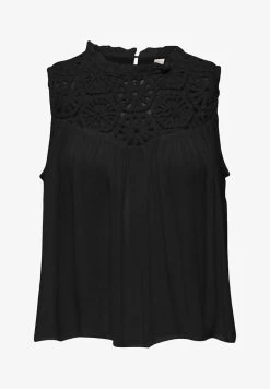 ONLY ÄRMELLOSES - Bluse - Black -Mode Verkauf 69e6dd08abe54613bfa43e528f1524ff