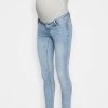 ONLY MATERNITY OLMMILA - Jeans Skinny Fit - Light Blue Denim -Mode Verkauf 6cbe45df9c424fd9abe7a92a25f82c78 1