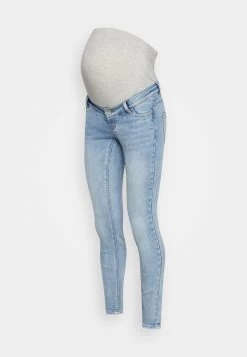 ONLY MATERNITY OLMMILA - Jeans Skinny Fit - Light Blue Denim -Mode Verkauf 6cbe45df9c424fd9abe7a92a25f82c78 2
