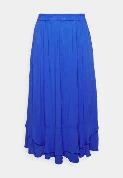 ONLY CARMAKOMA CARSONYA LIFE MID CALF SKIRT SOLID - Maxirock - Dazzling Blue -Mode Verkauf 6f4f4dde920342fab7843cdfe3d85dd1